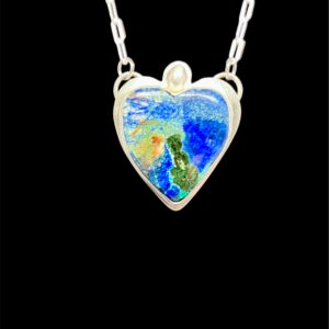 Azurite malachite necklace