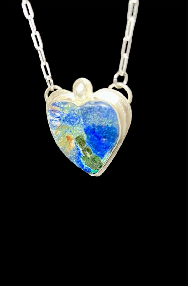 Azurite malachite necklace - Image 2