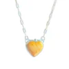 Spiny oyster heart necklace