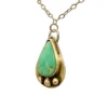 Turquoise drop necklace